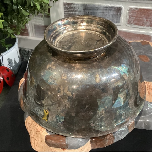 ⚫️ Vintage - Reed & Barton Silver Plated Serving Bowl - Picture 6 of 11